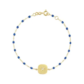 Miss Gigi Sapphire diamond bracelet, Yellow Gold, 6.7