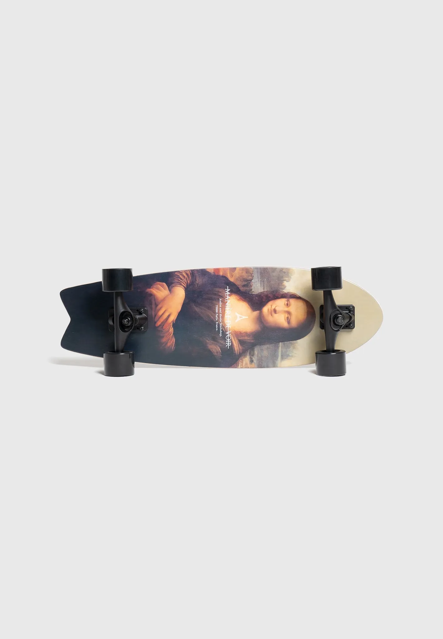 Mona Lisa Skateboard - Black