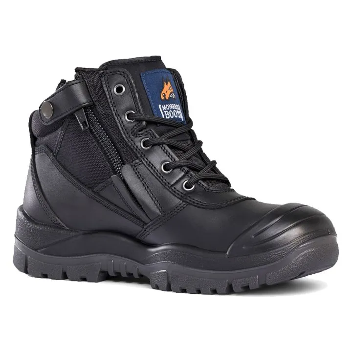 Mongrel 461020 ZipSider Safety Boot Black