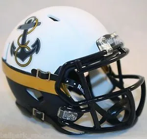 Navy Midshipmen Anchor Beat Army Riddell Speed Mini Helmet