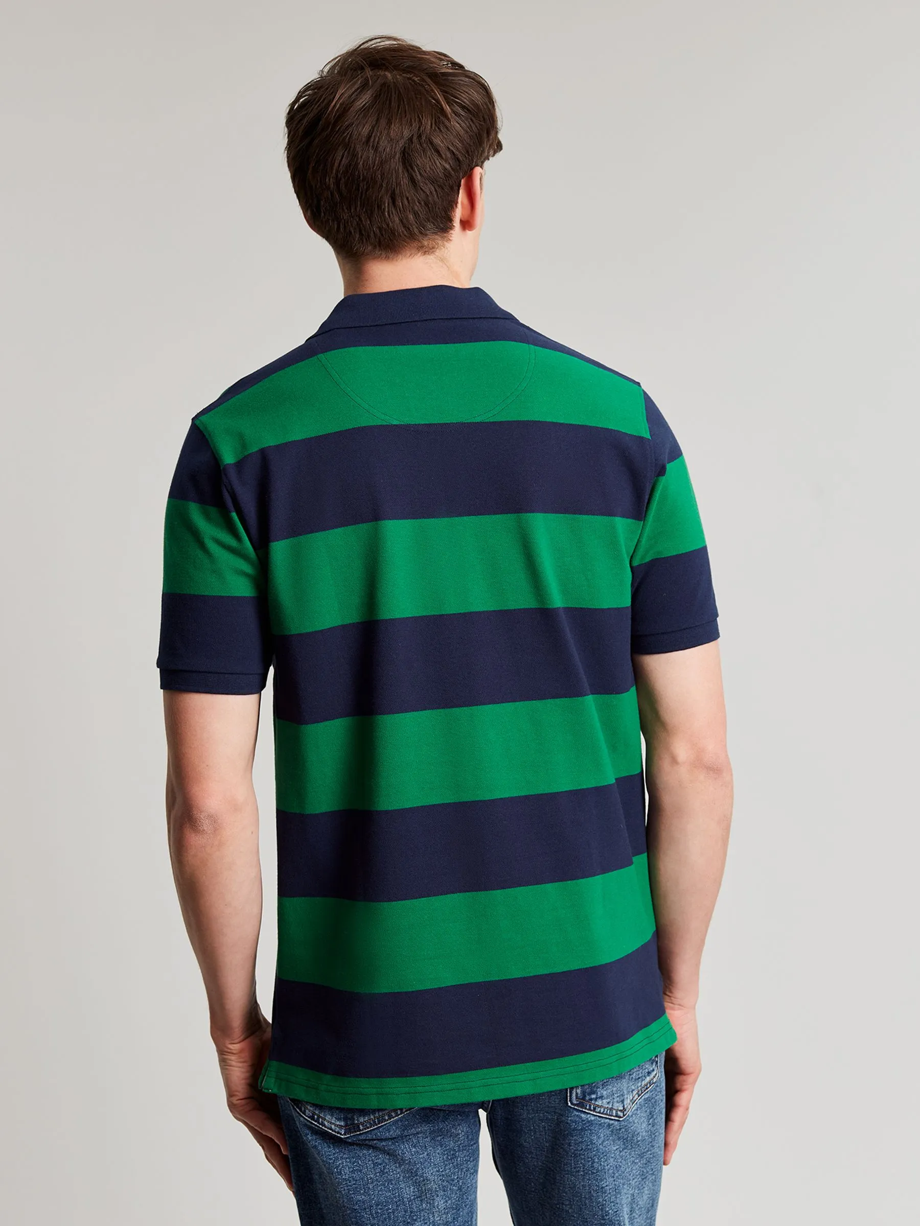 Navy/Green Polo Shirt