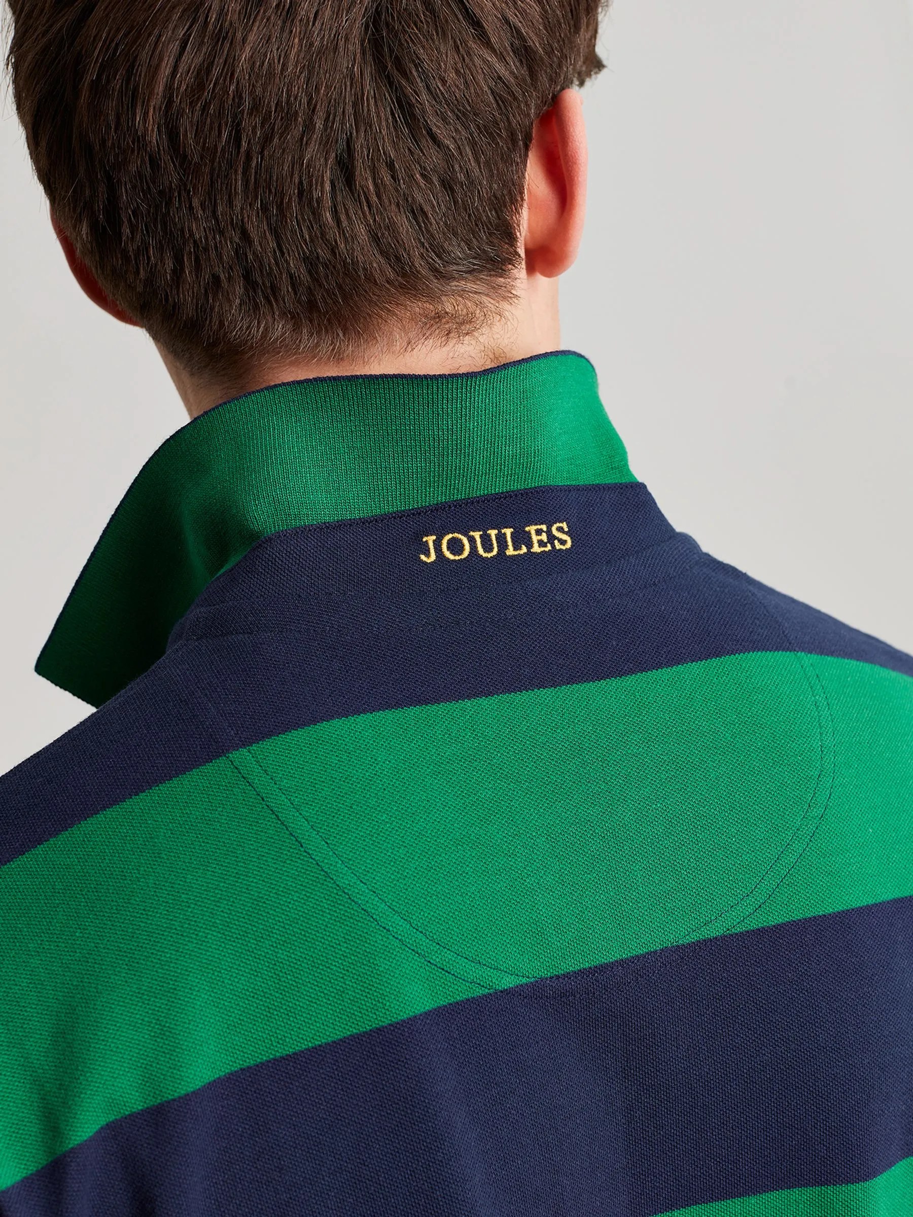 Navy/Green Polo Shirt