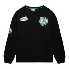 NBA Team First Satin Fleece Crew Boston Celtics