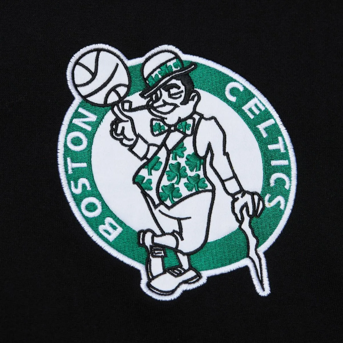 NBA Team First Satin Fleece Crew Boston Celtics