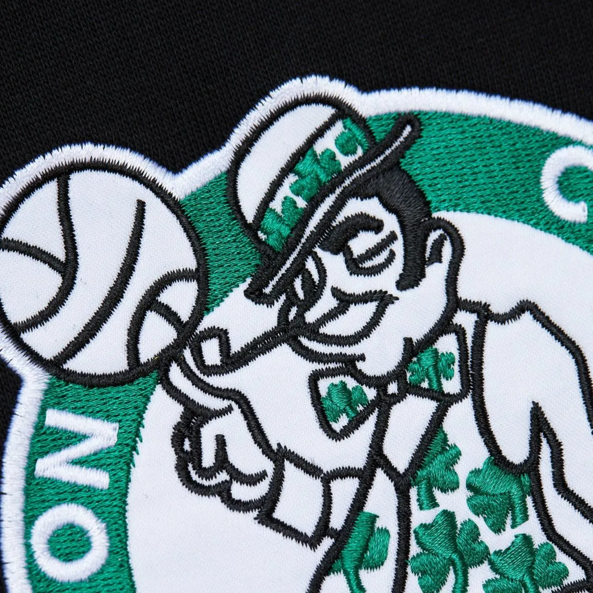 NBA Team First Satin Fleece Crew Boston Celtics