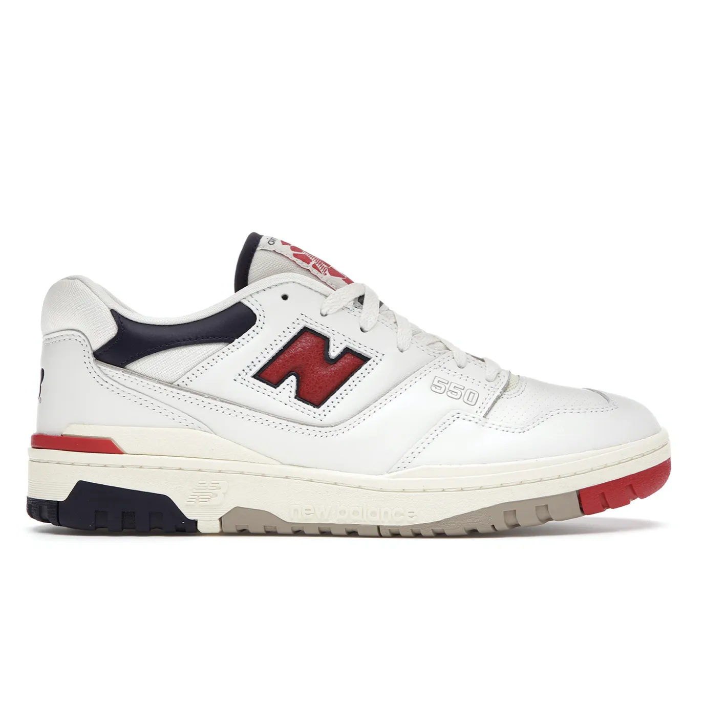 New Balance 550 Aime Leon Dore White Navy Red