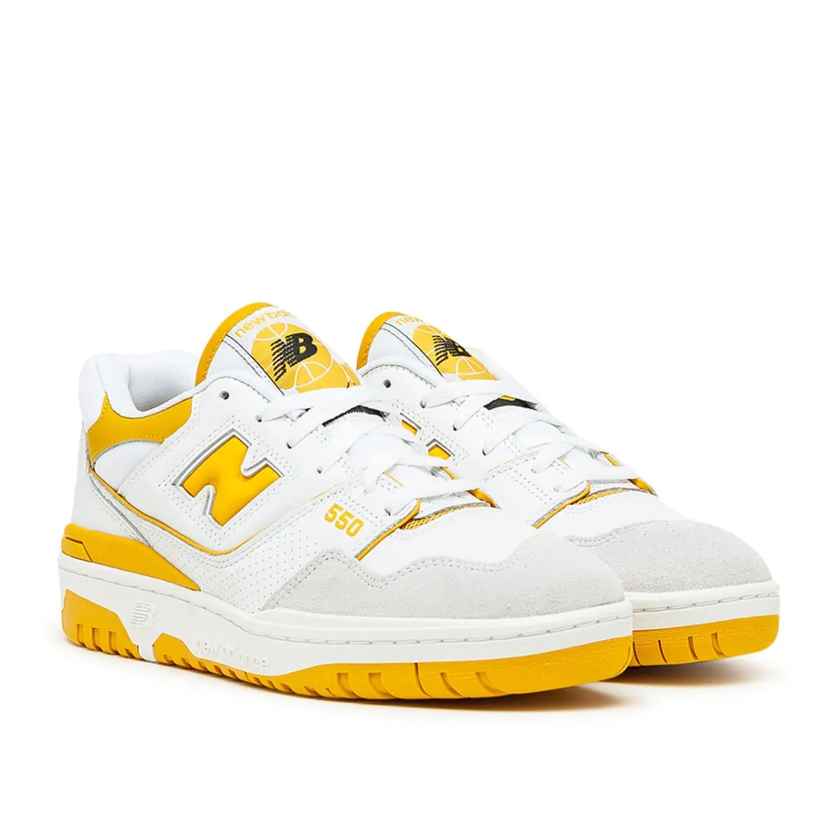 New Balance BB 550 LA (White / Yellow)