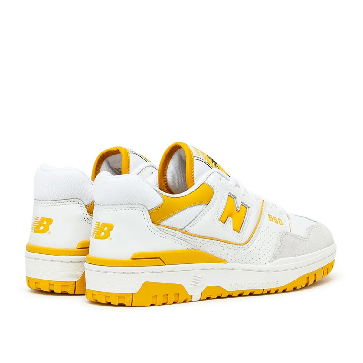 New Balance BB 550 LA (White / Yellow)