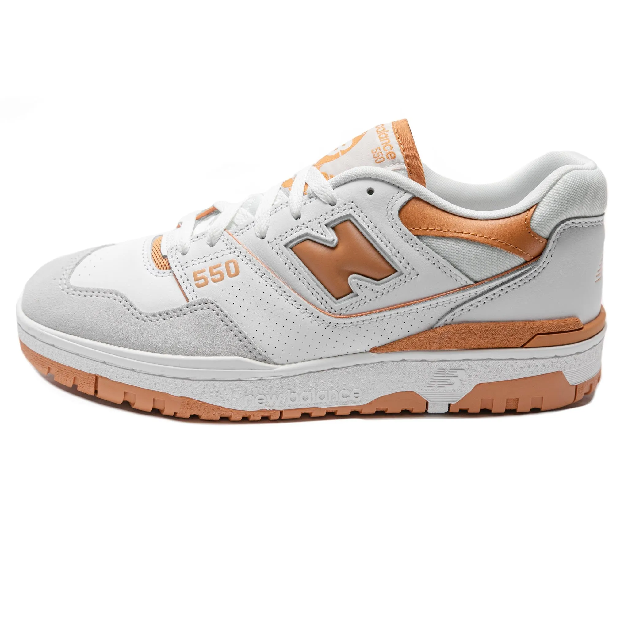 New Balance BB550LSC White/Burnt Orange