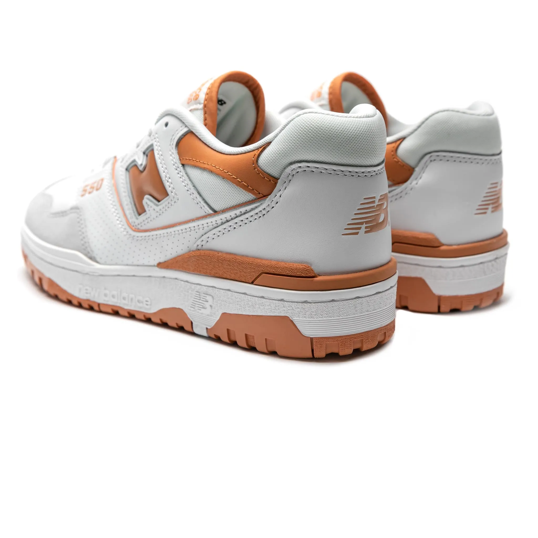 New Balance BB550LSC White/Burnt Orange