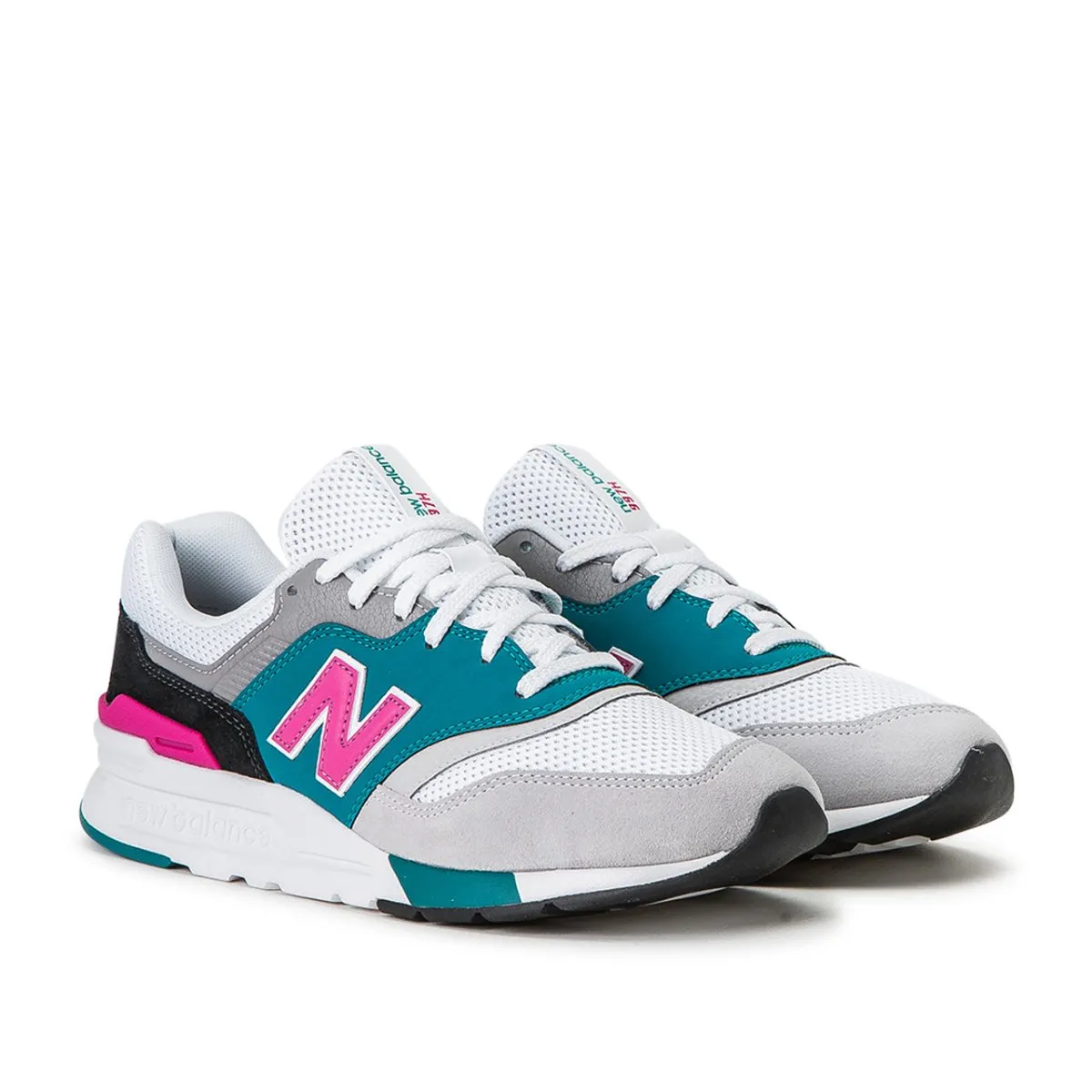 New Balance CM997 HZH  (Grey / Turquoise / Pink)