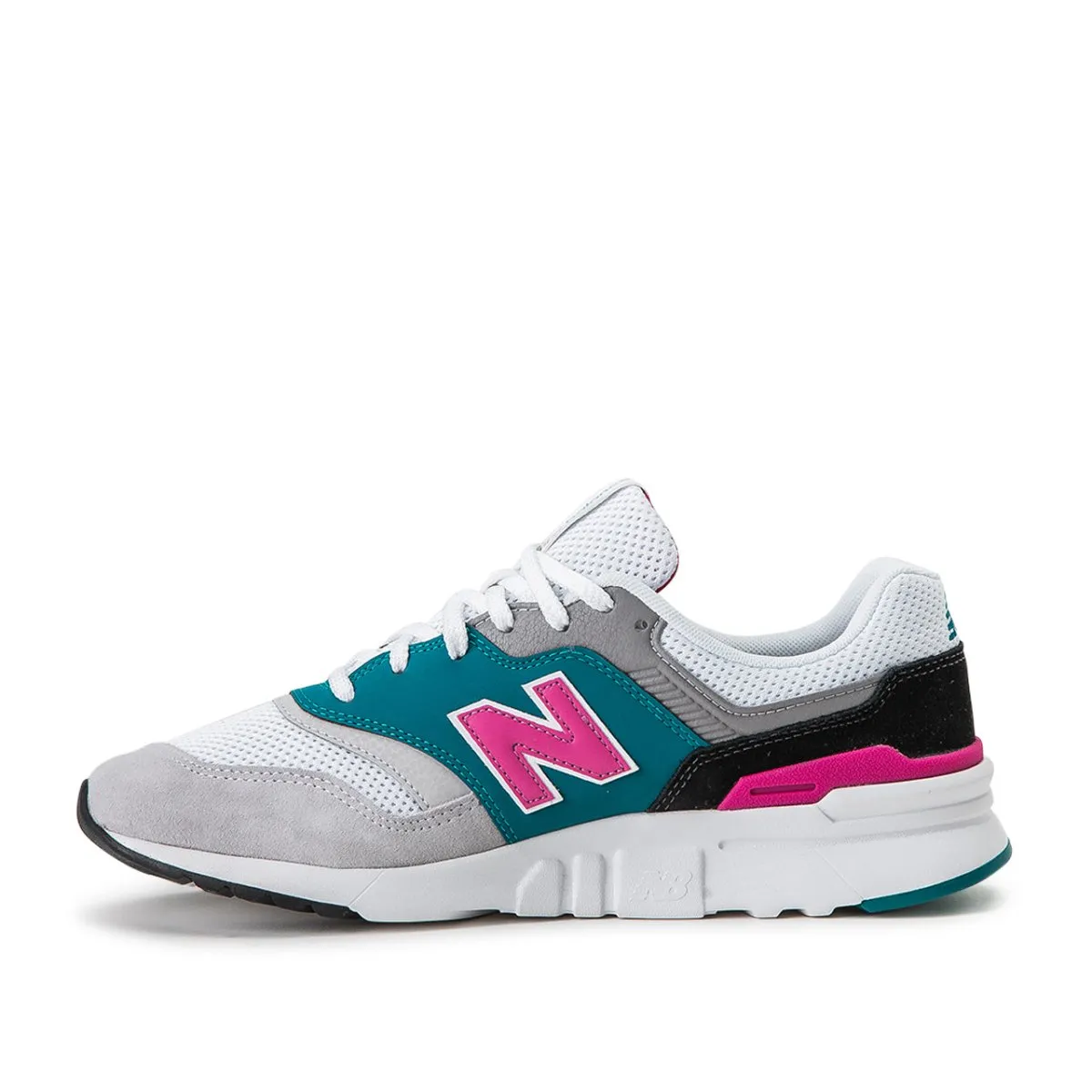 New Balance CM997 HZH  (Grey / Turquoise / Pink)