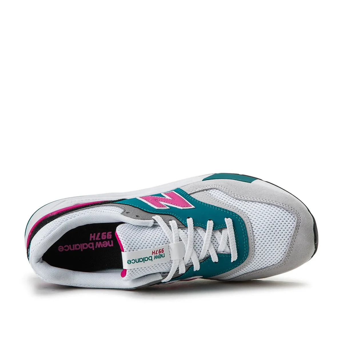 New Balance CM997 HZH  (Grey / Turquoise / Pink)