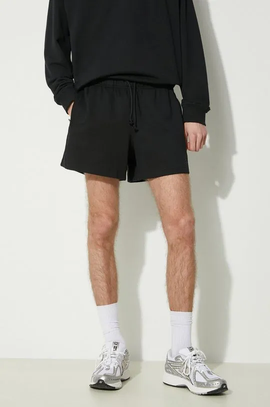 New Balance cotton shorts black color