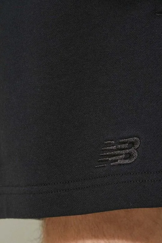 New Balance cotton shorts black color