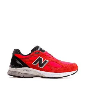 New Balance Men 990v3 Red Made In USA M990PL3