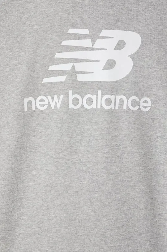 New Balance sweatshirt men's gray color