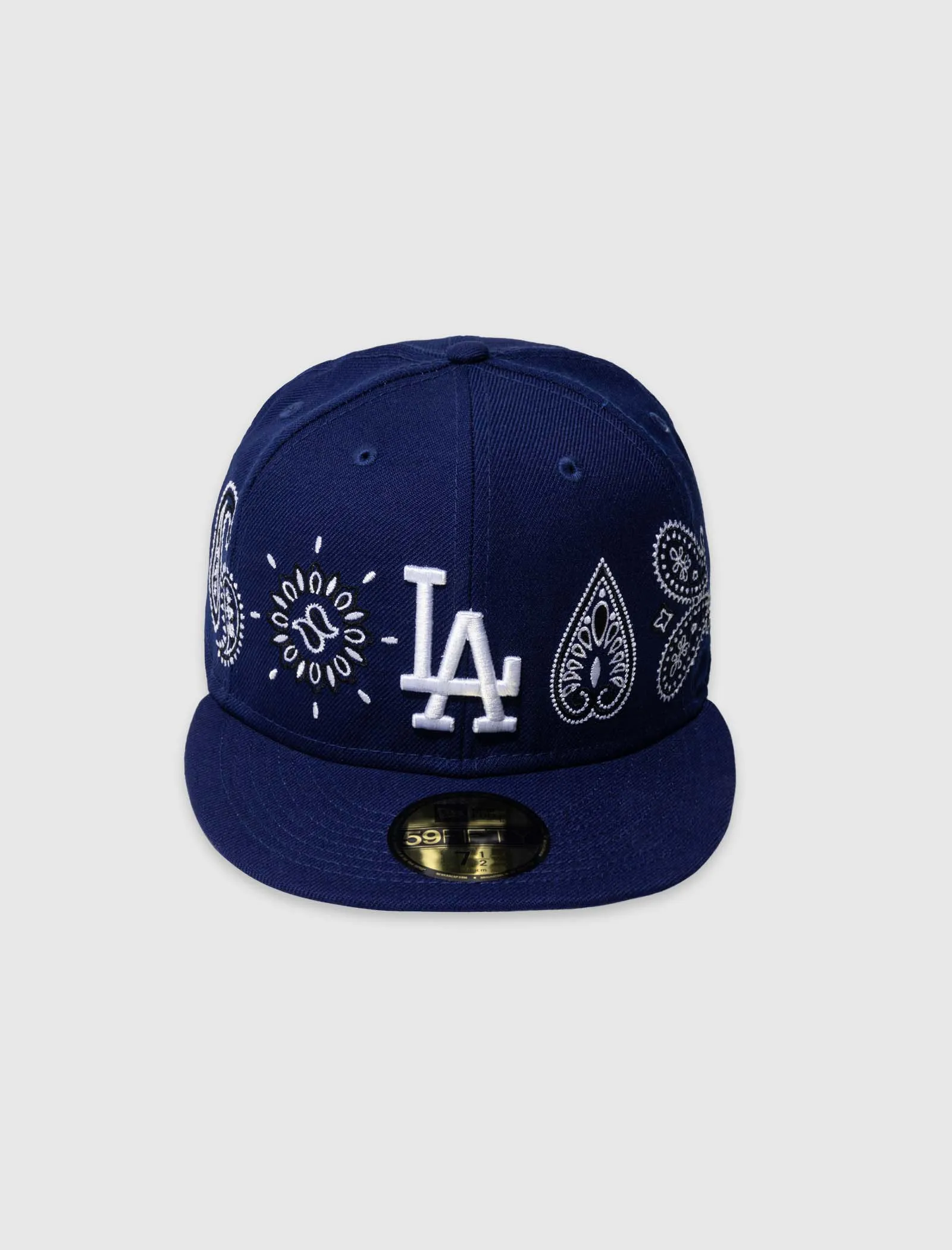 NEW ERA LA DODGERS PAISLEY HAT   NAVY