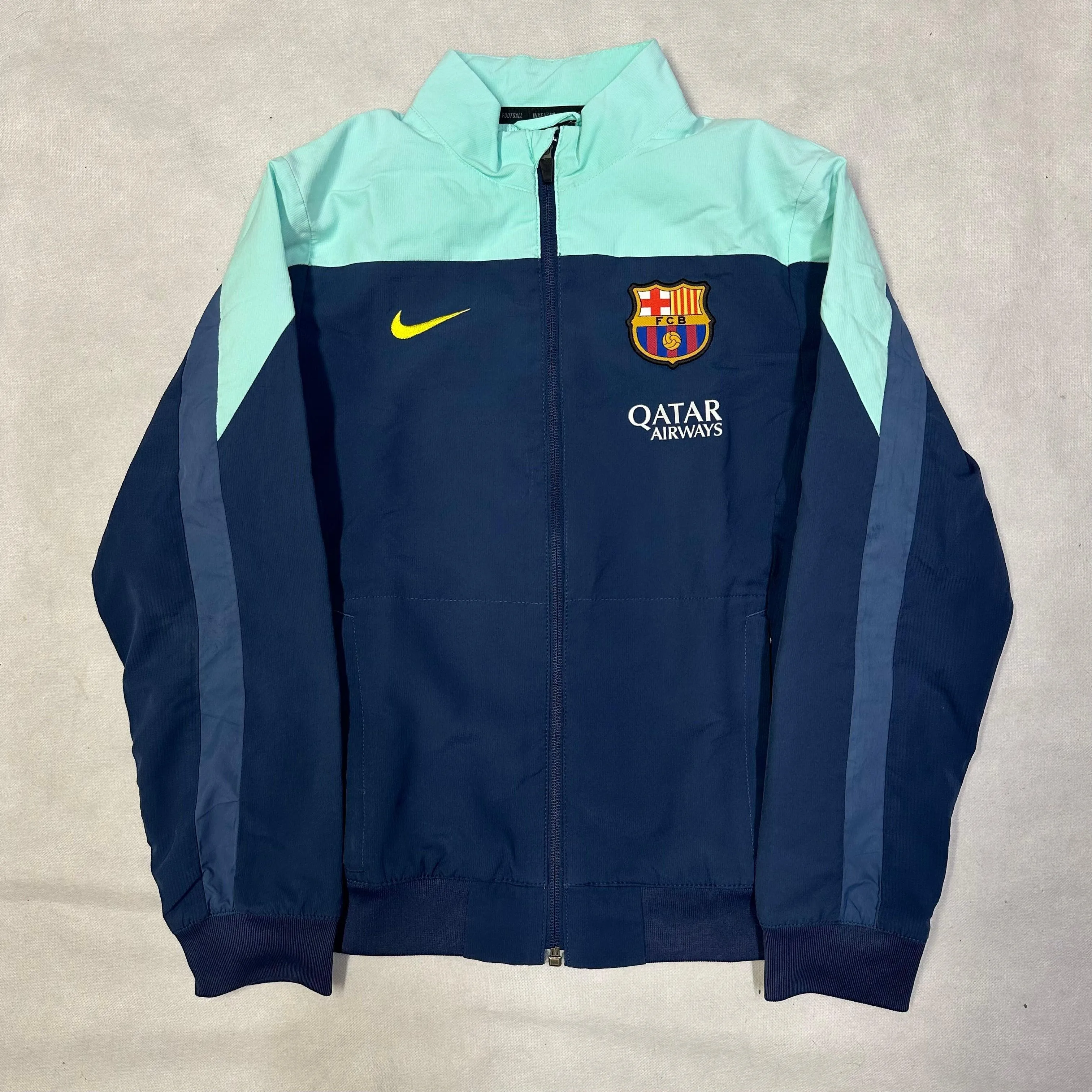 Nike Barcelona 2013/14 Tracksuit In Navy ( Junior S )