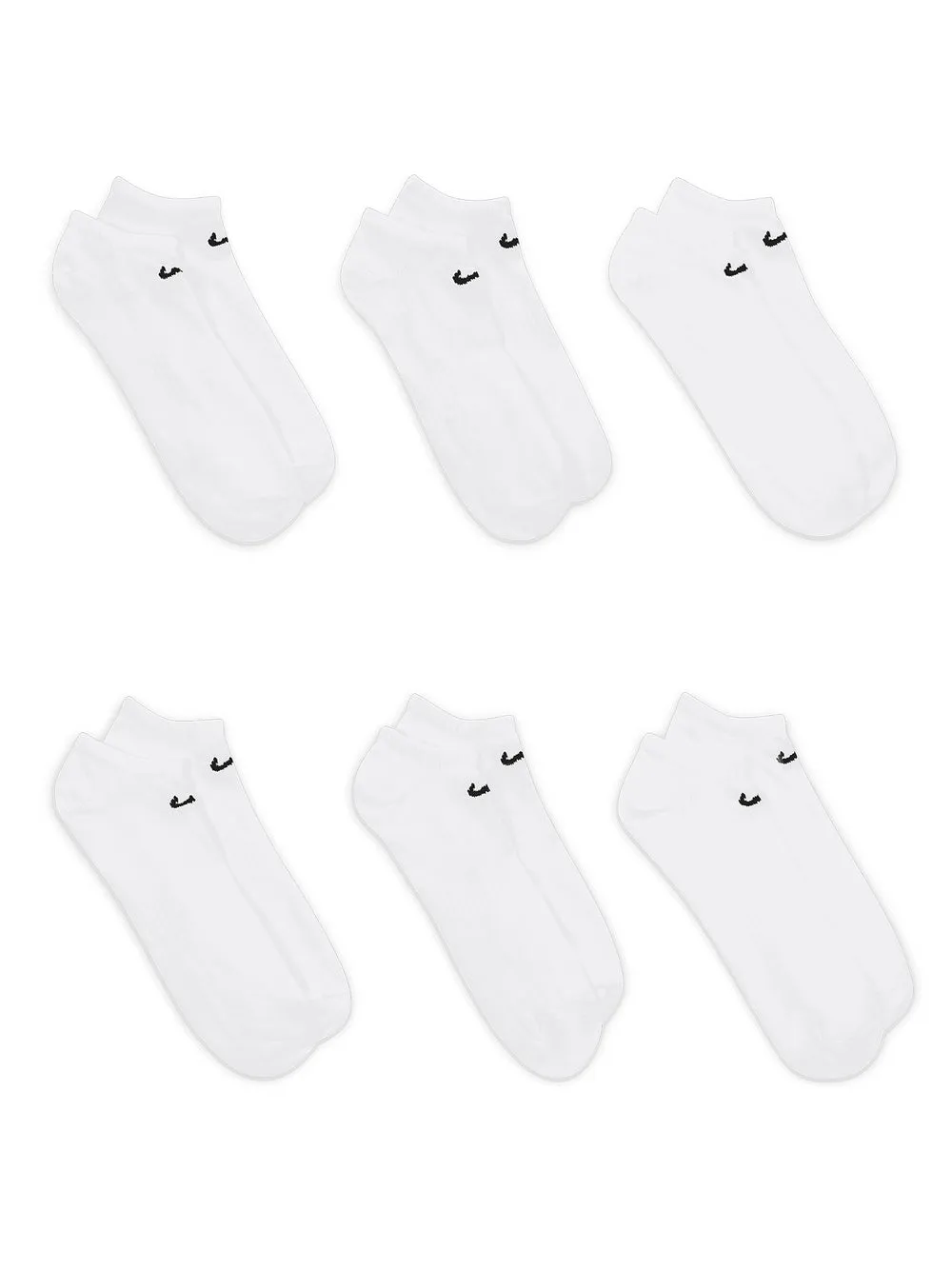 NIKE NIKE TRAINING NO SHOW SOCK 6PK