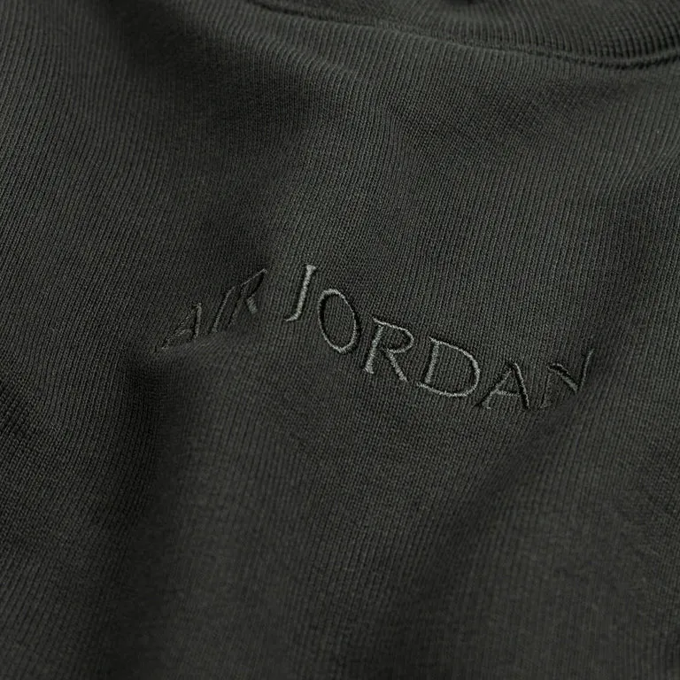 NikeJordan Wordmark Fleece Crewneck Off Noir