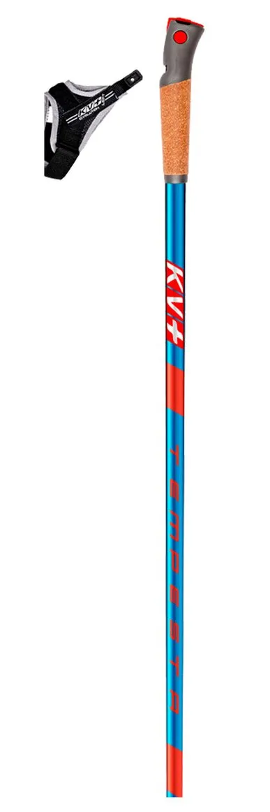 Nordic Ski Pole KV+ ---Tempesta Blue QCD