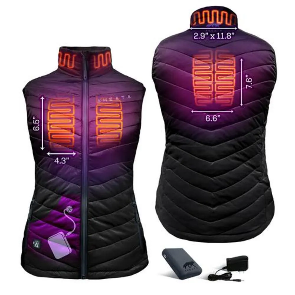 Open Box Aheata 7V Women's Heated Vest with Battery Pack