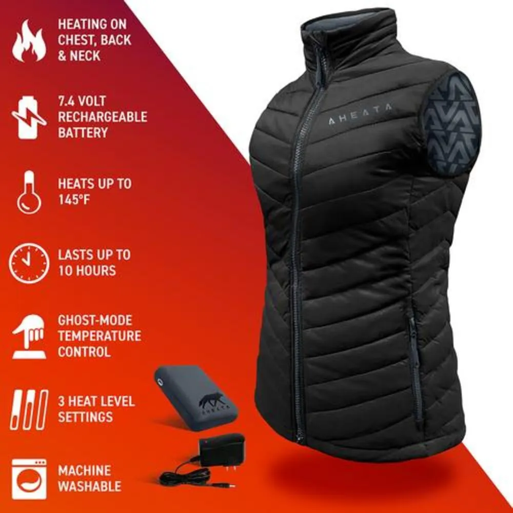 Open Box Aheata 7V Women's Heated Vest with Battery Pack