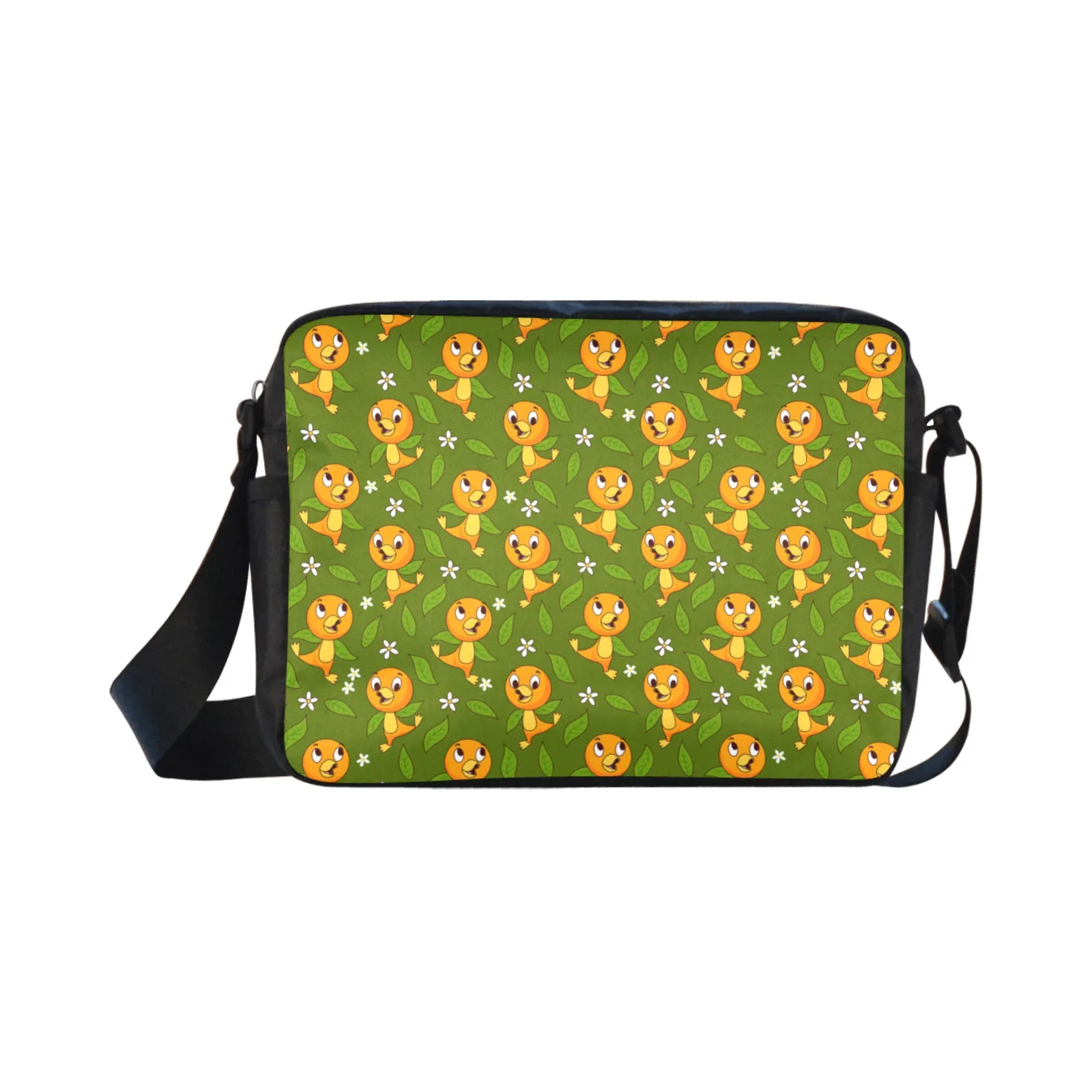 Orange Bird Classic Cross-body Nylon Bag