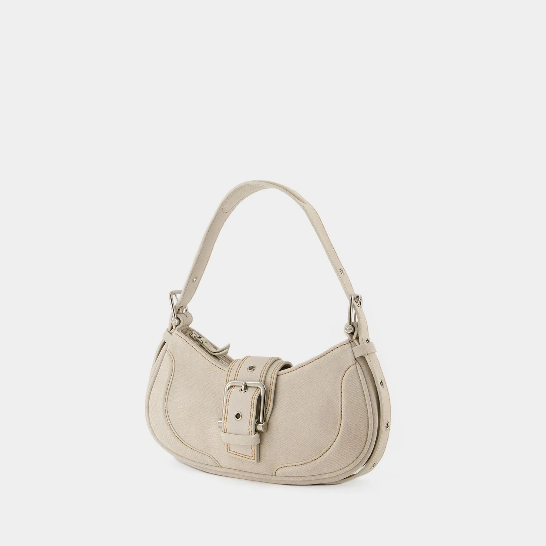 Osoi  Hobo Brocle Bag - Osoi - Leather - Beige