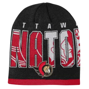 OTTAWA SENATORS YOUTH LEGACY UNCUFFED BEANIE