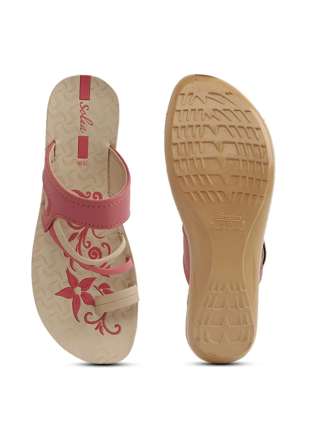 Paragon PU7120L Women Sandals | Casual & Formal Sandals | Stylish, Comfortable & Durable | For Daily & Occasion Wear