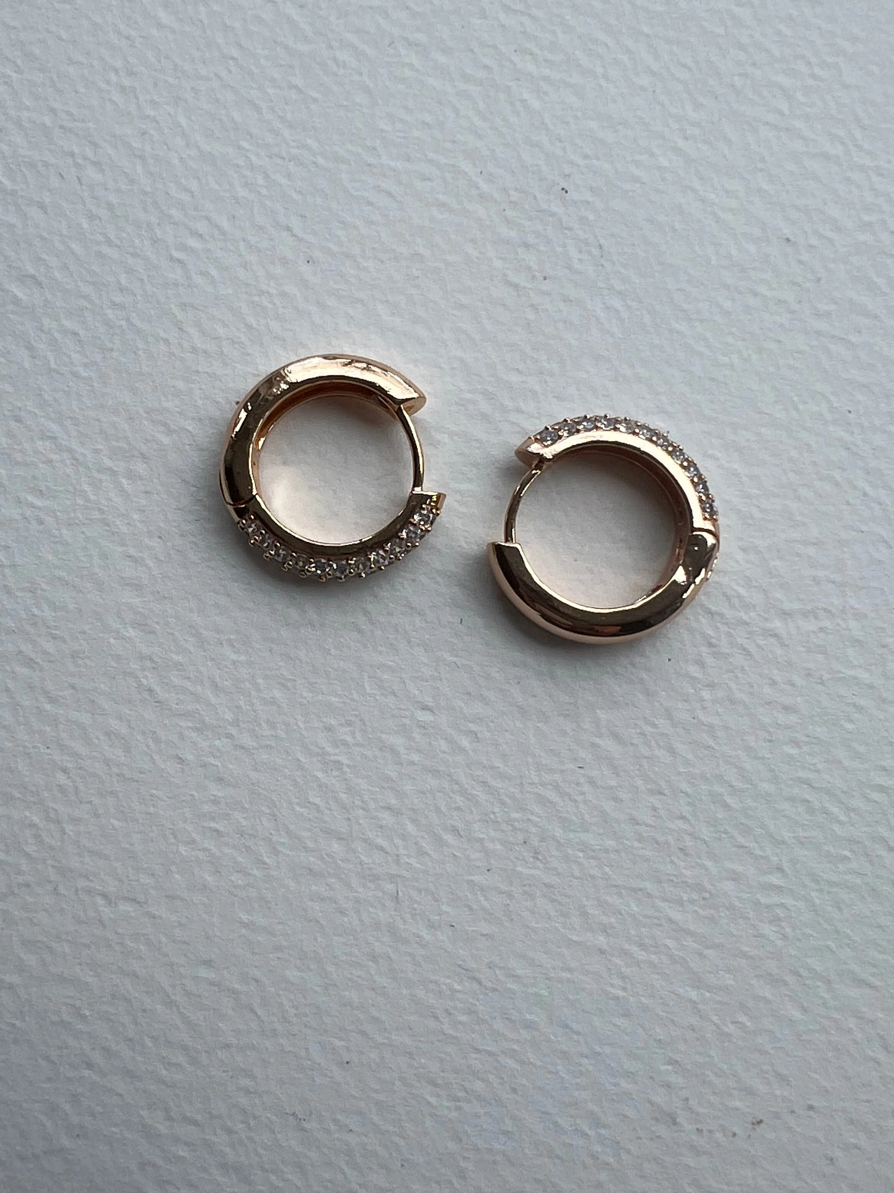 Pave Hoop Earrings | Eloisa