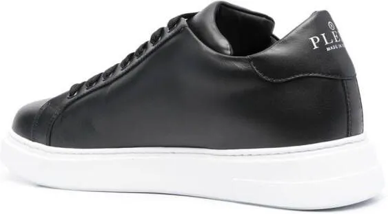 Philipp Plein Skull-plaque low-top sneakers Black