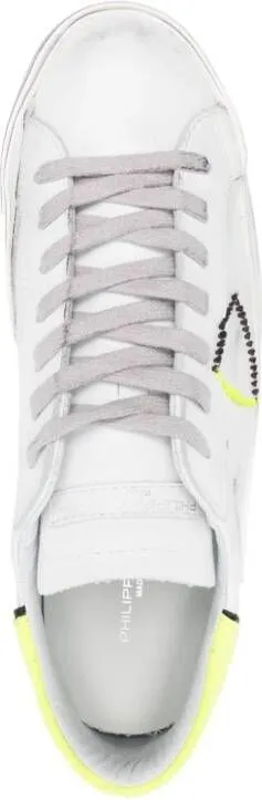 Philippe Model Paris logo-patch sneakers White