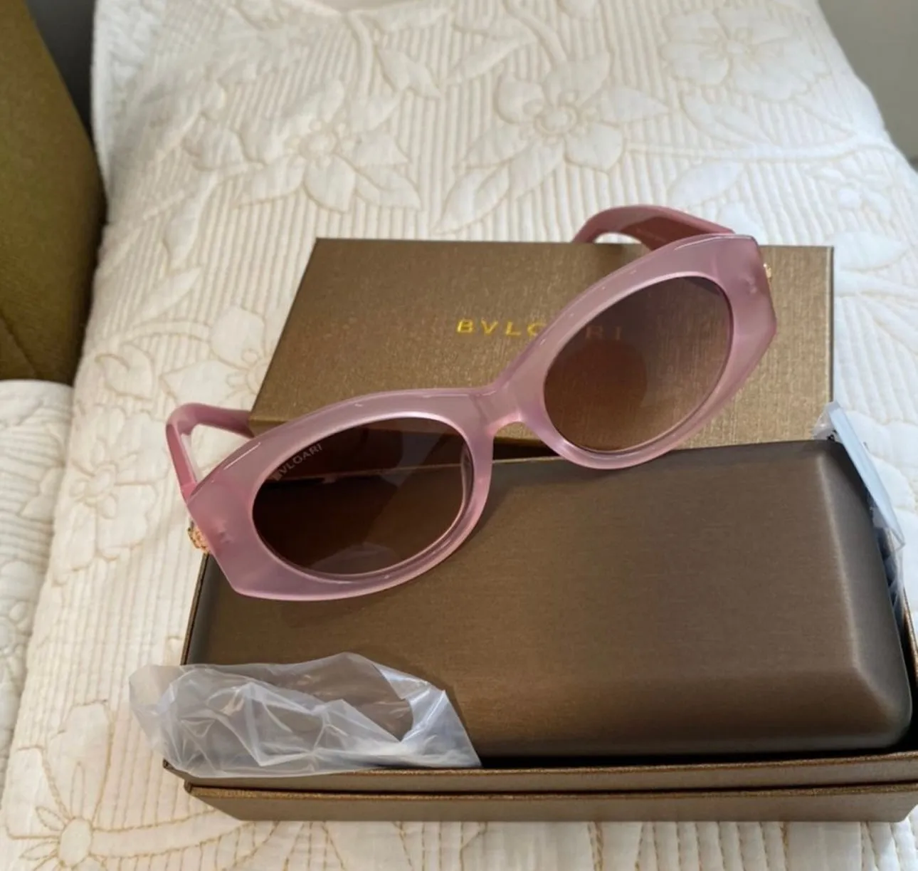 Pink Serpenti Sunglasses BVLGARI