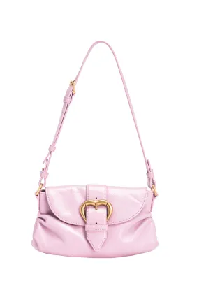 PINKO Mini jolene bag in leather -                         -                     -                