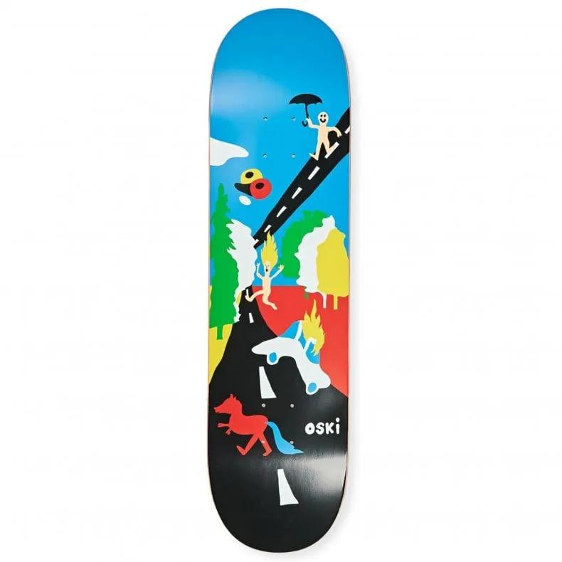 Polar Skate Co. Oskar Rozenberg Beautiful Day Skateboard Deck 8.0