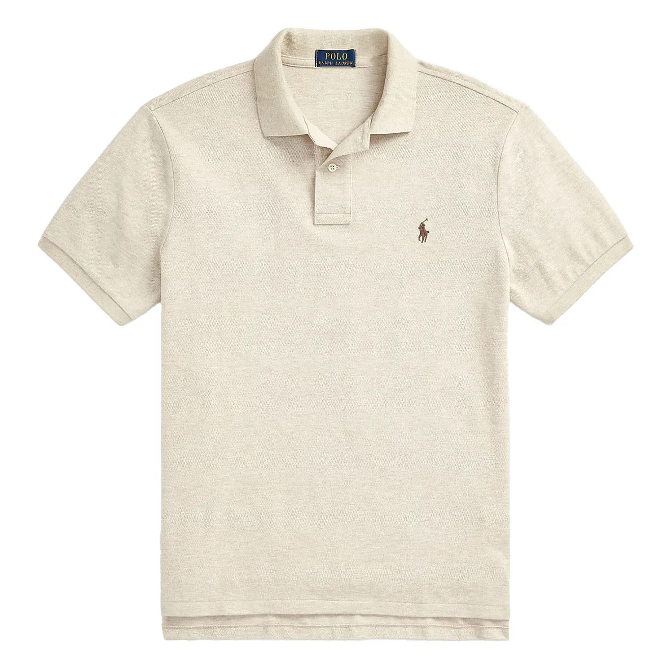 Polo Ralph Lauren The Iconic Mesh Polo Shirt Expedition Dune Heather/c