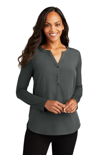 Port Authority - Ladies Concept Henley Tunic. LK5432