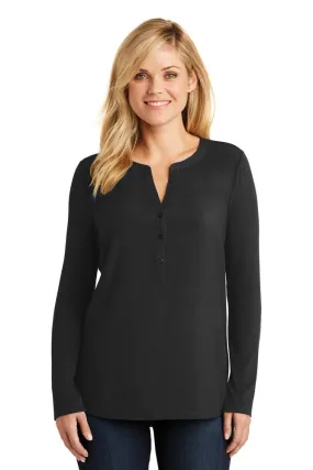 Port Authority LK5432 Ladies Concept Henley Tunic