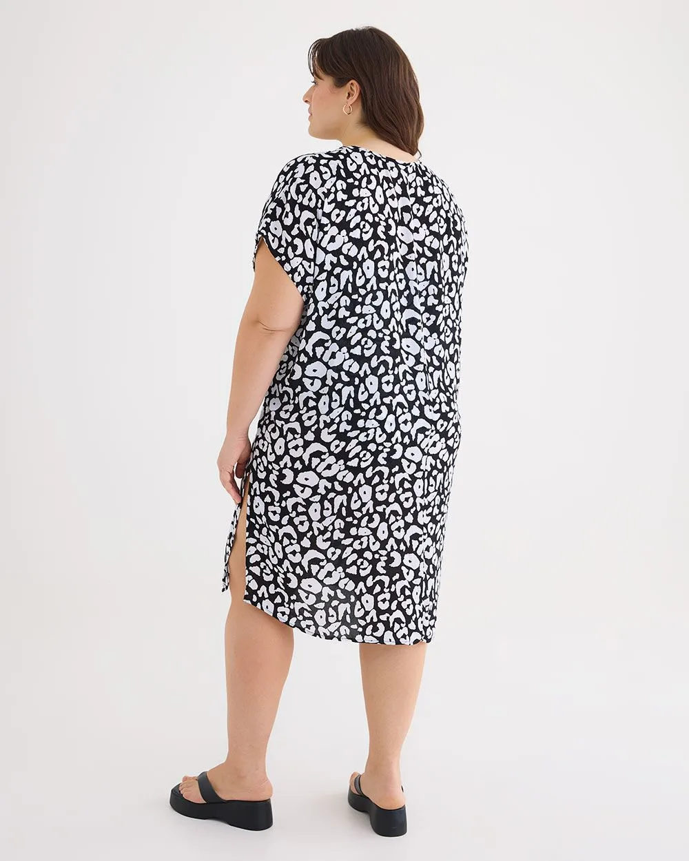 Printed Cover-Up Swim Tunic - Anne Cole