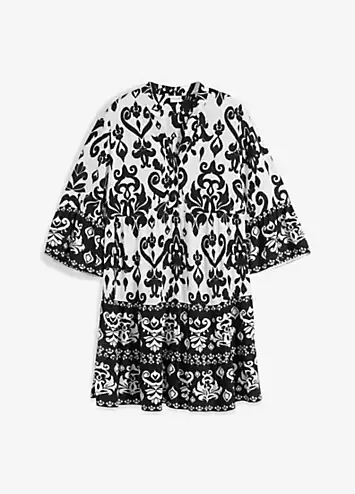 Printed Tunic Dress by bonprix | Look Again