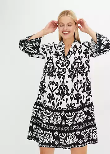 Printed Tunic Dress by bonprix | Look Again