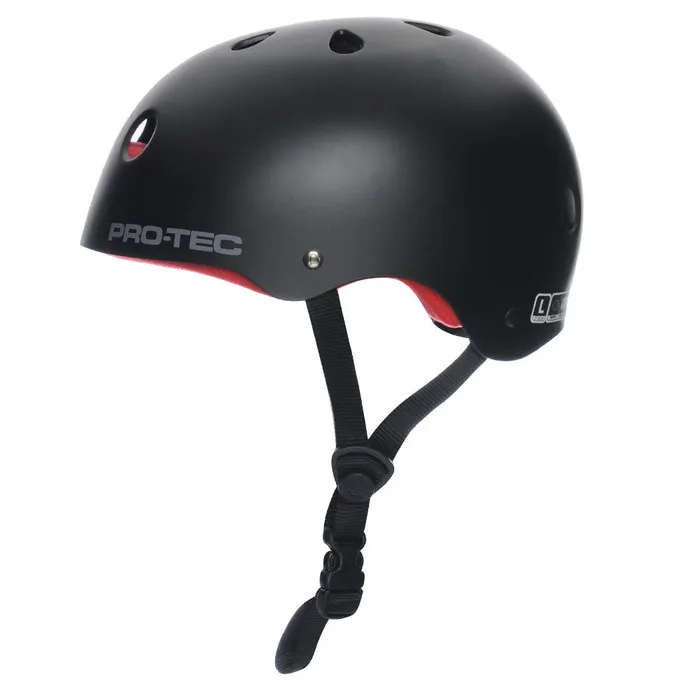 Pro-Tec Classic Plus Skateboard Helmet - Satin Black