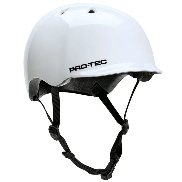 Pro-Tec Riot Street Skateboard Helmet - Gloss White - Small