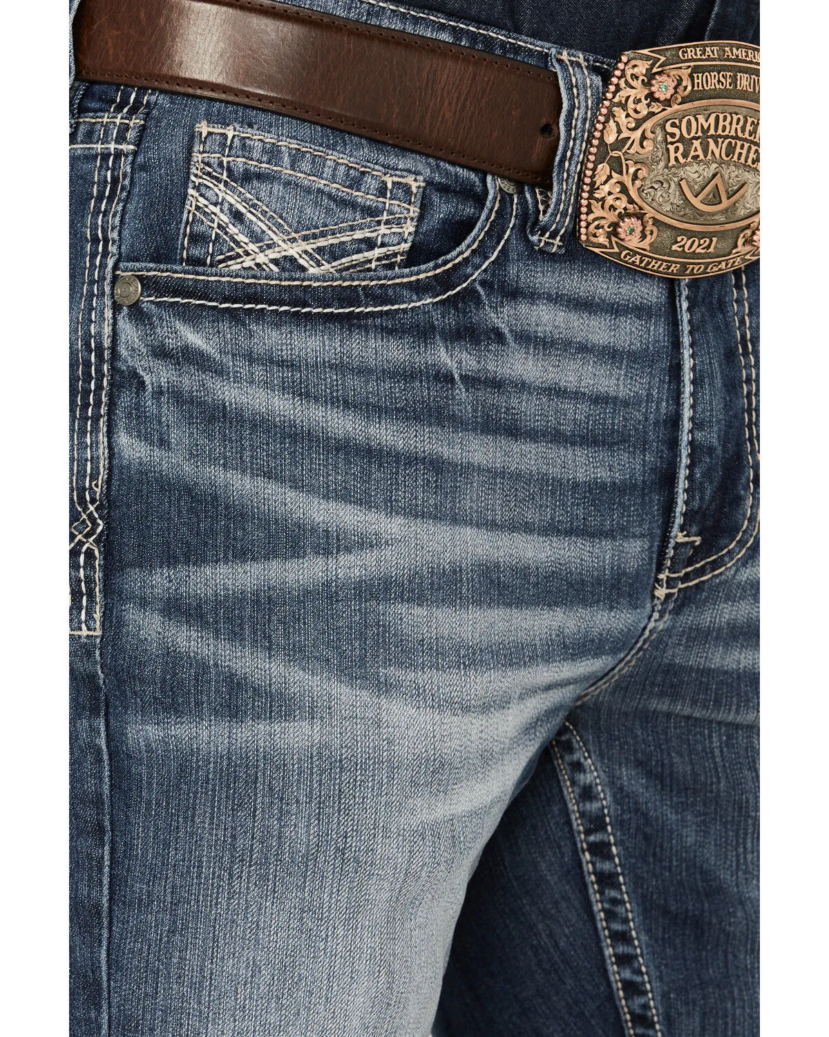 Product Name:  Cody James Men's Medium Wash Alamo Slim Straight Stretch Denim Jeans