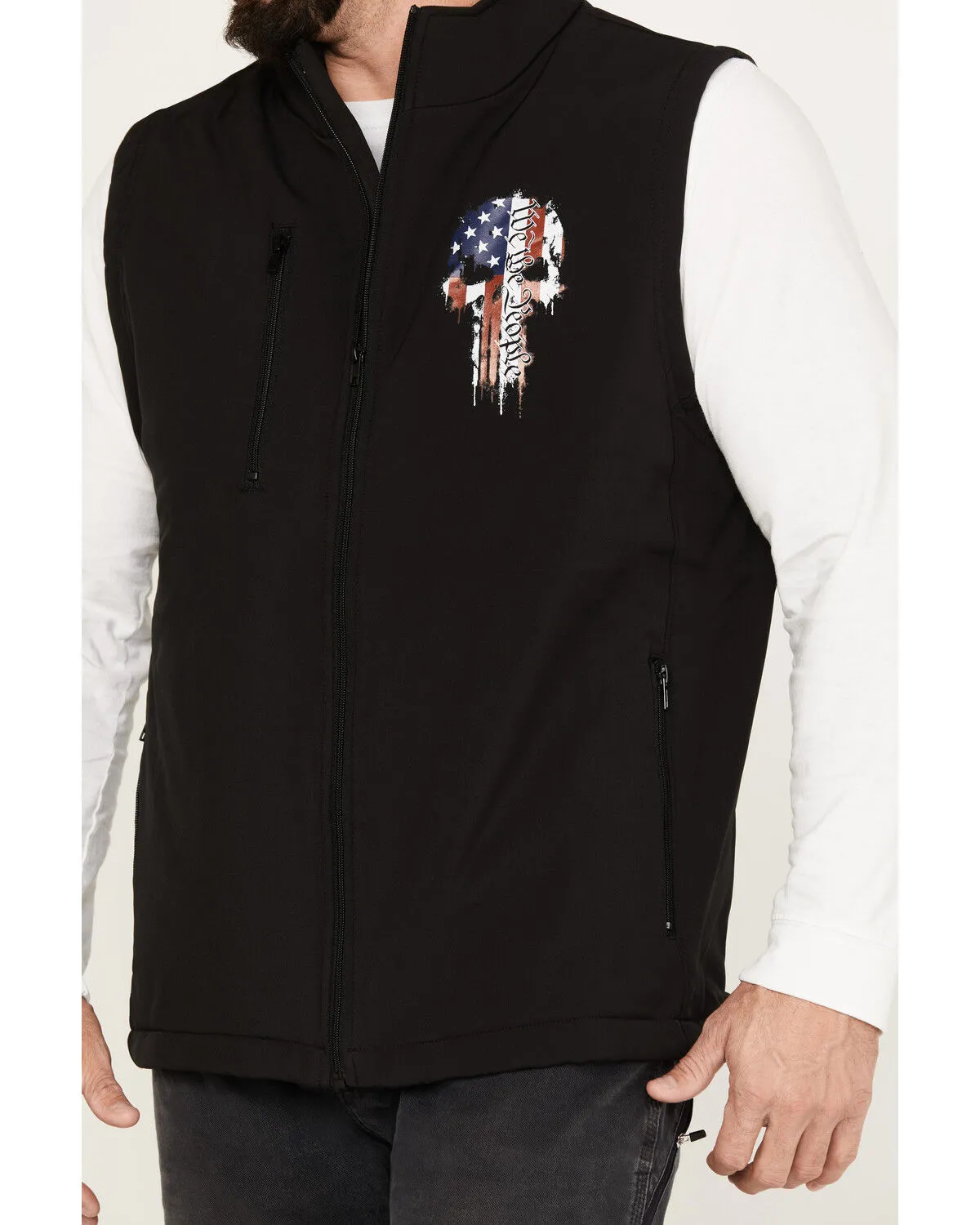 Product Name:  Howitzer Men's We Skull Bonded Vest