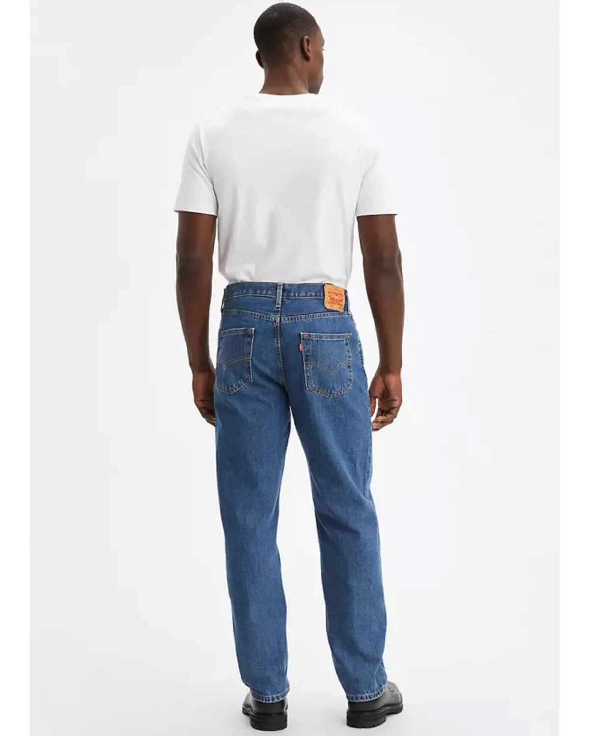 Product Name:  Levi's Men's 550 Prewashed Relaxed Tapered Leg Jeans