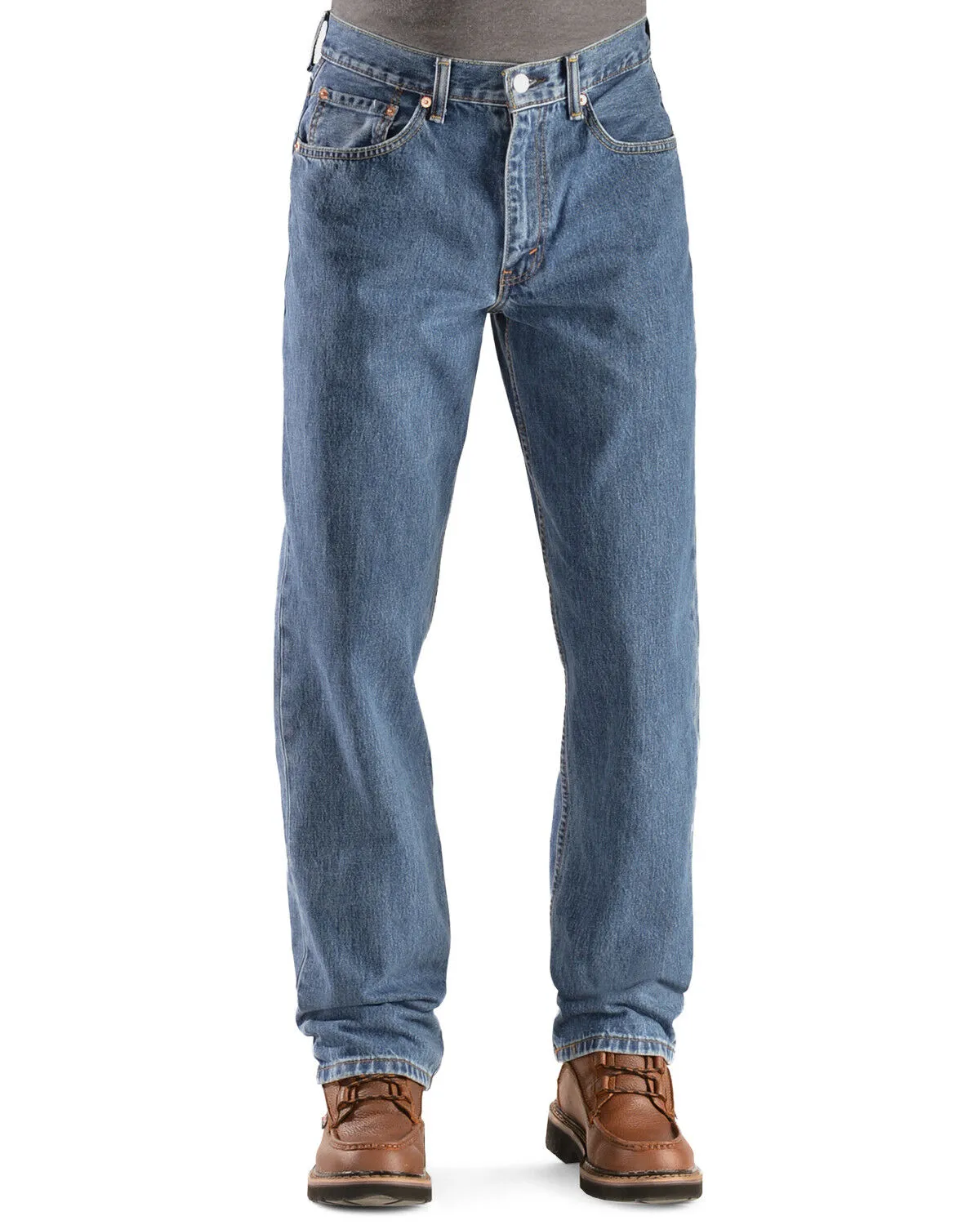 Product Name:  Levi's Men's 550 Prewashed Relaxed Tapered Leg Jeans